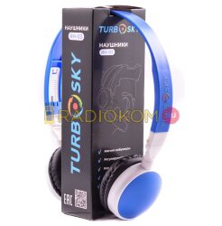 Наушники проводные Turbosky RH-03 синий